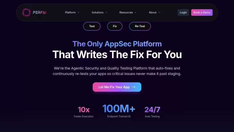 PerfAI.ai screenshot