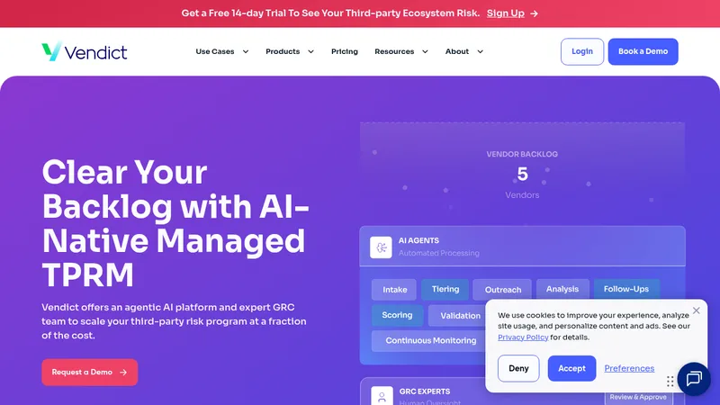 vendict website