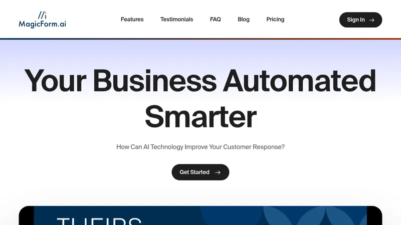 magicform website