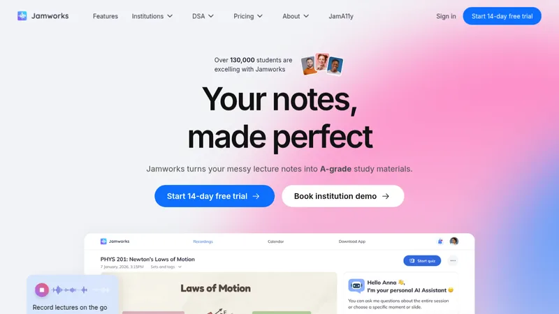 jamworks website