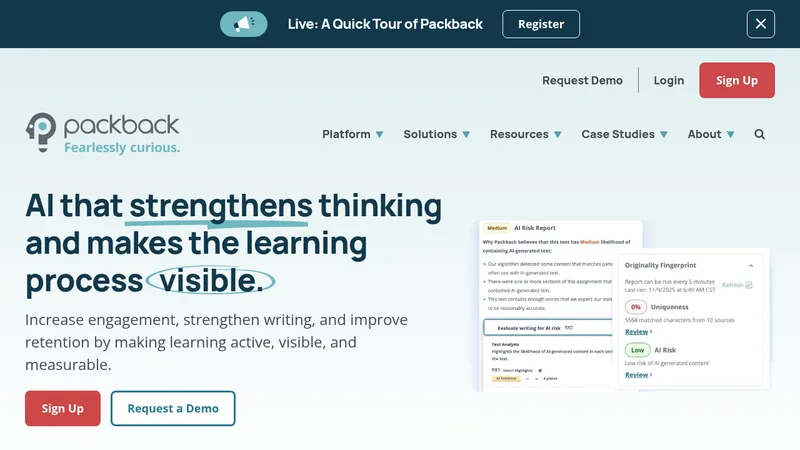 packback website