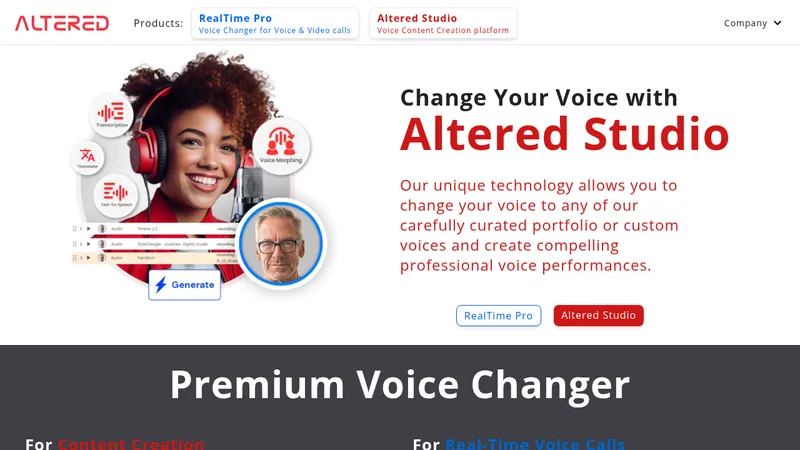 altered website
