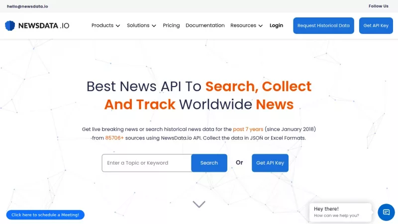 NewsData.io screenshot