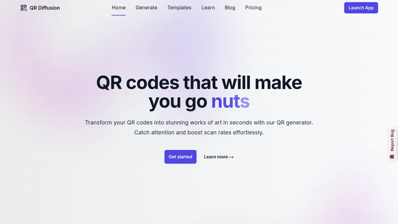 qr diffusion website