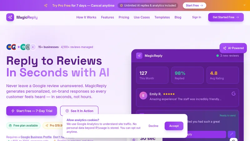 magicreply website