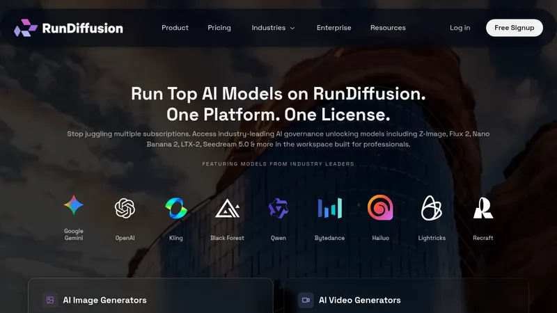 rundiffusion website
