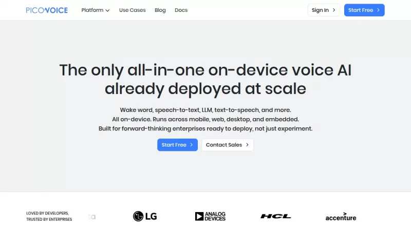 Picovoice screenshot