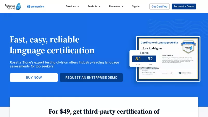 Emmersion screenshot