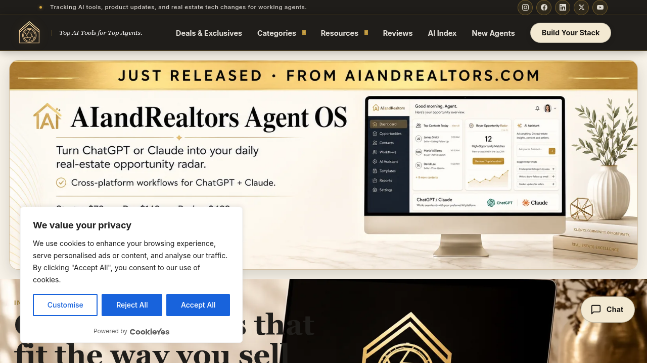 ai and realtors website