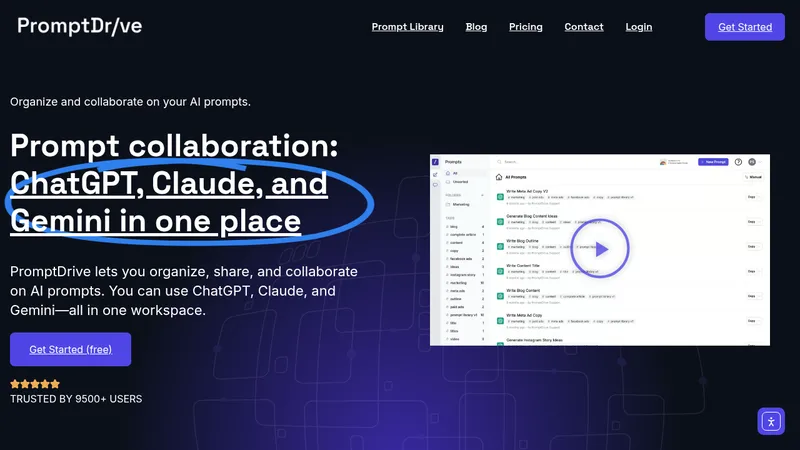 promptdrive website