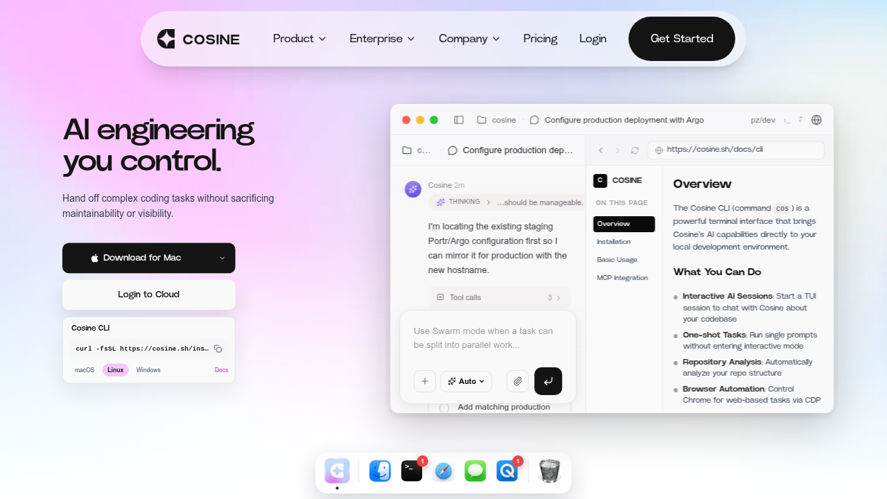 cosine website