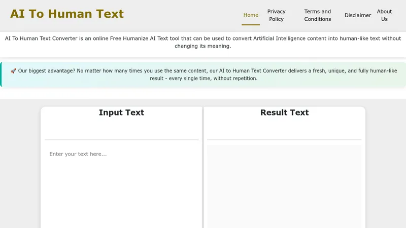ai to human text converter website