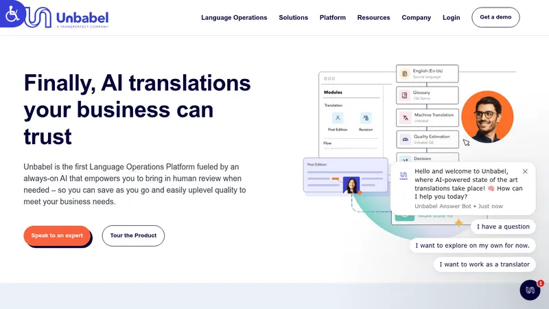 unbabel website