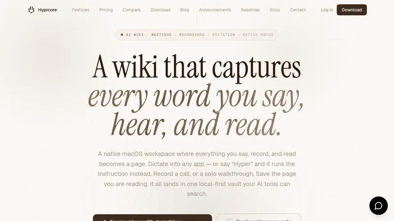 hyprcore website