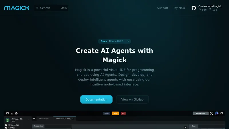 magick website