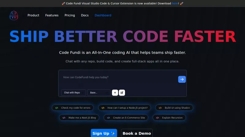 Code Fundi screenshot