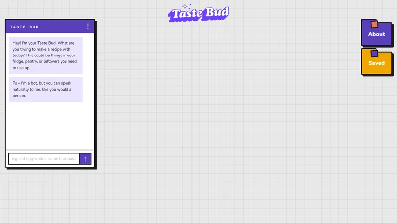 taste bud website