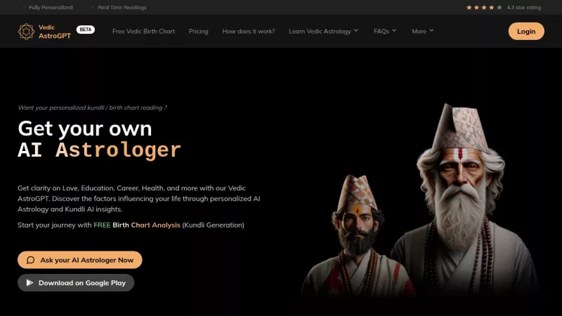 Vedic AstroGPT screenshot