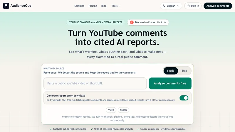 audiencecue website