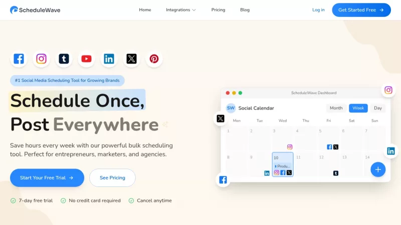ScheduleWave screenshot