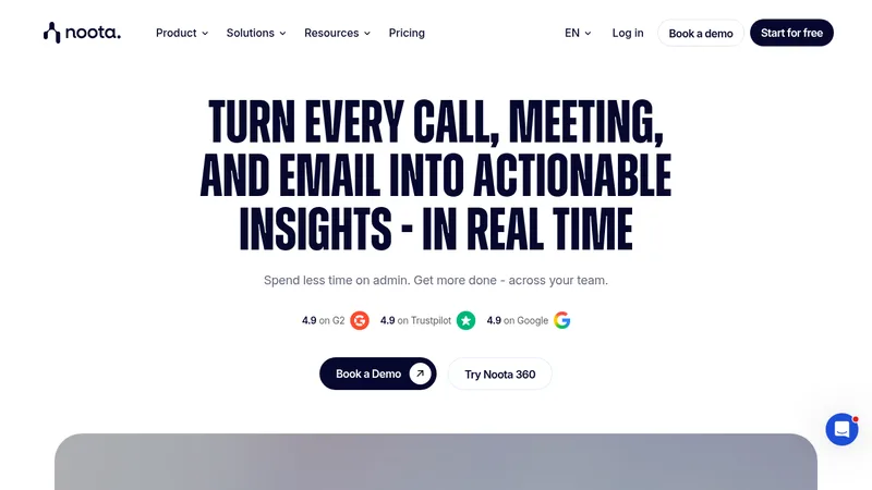 noota website