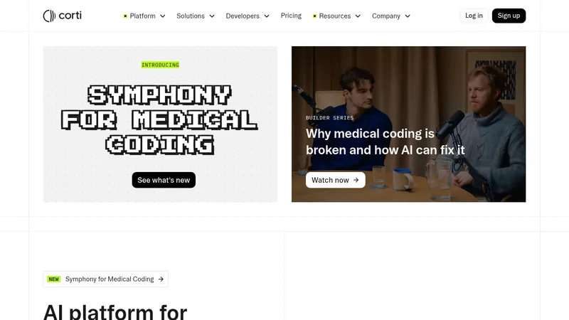 corti website