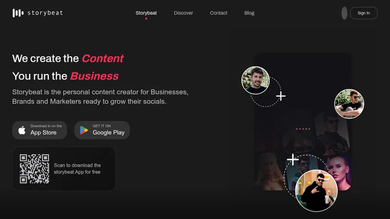 storybeat website