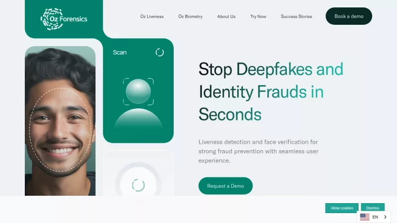 Oz Forensics screenshot