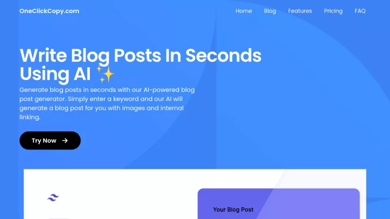 OneClickCopy screenshot