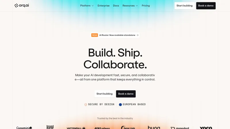 orq.ai website