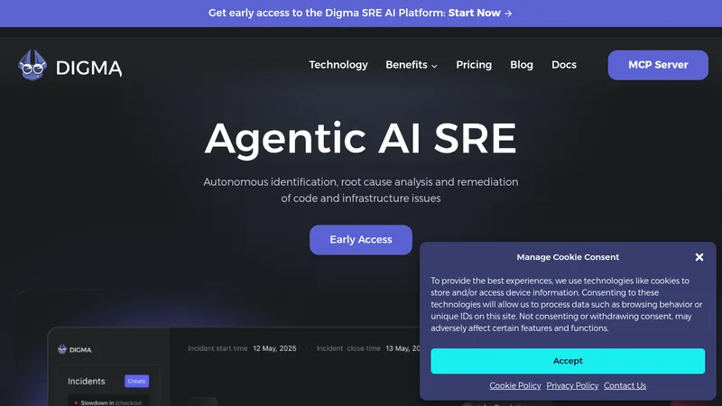 digma ai sre website