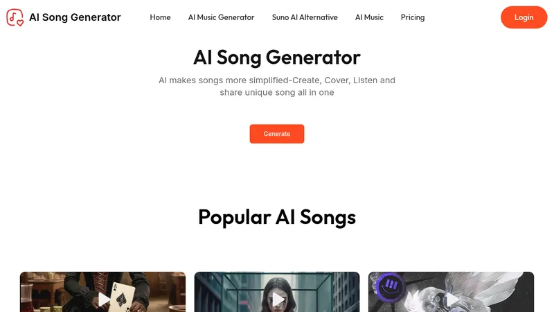 ai song generator website