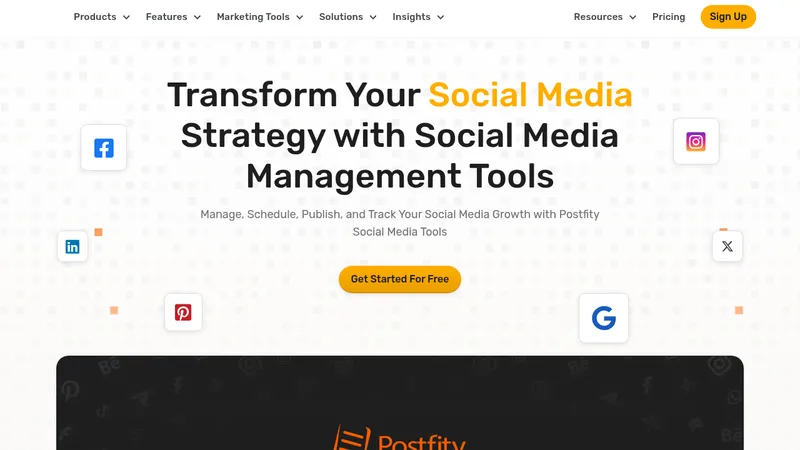postfity website
