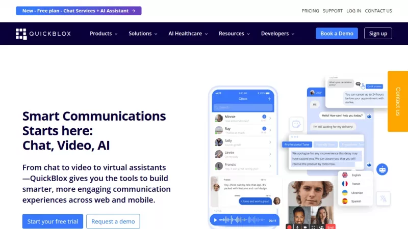 QuickBlox screenshot