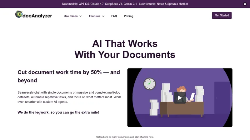 docanalyzer website