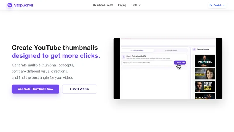stopscroll website
