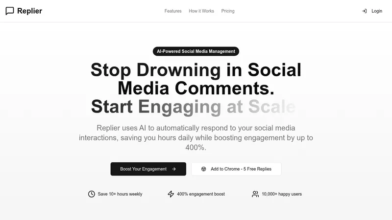 replier website