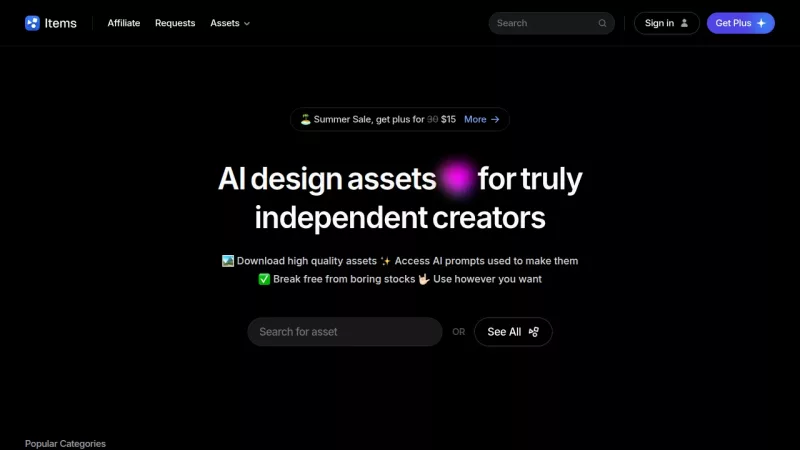 Items.Design screenshot