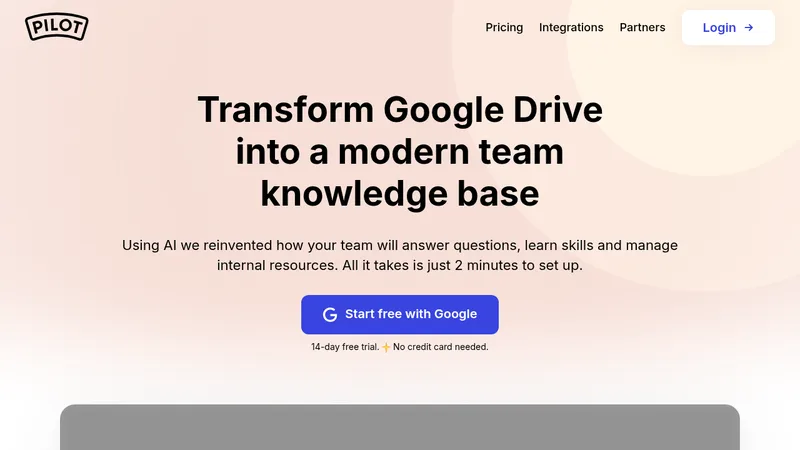 pilot website
