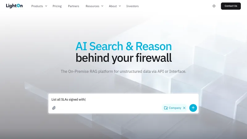 lighton enterprise search website