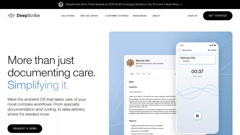 DeepScribe AI Medical Scribe screenshot