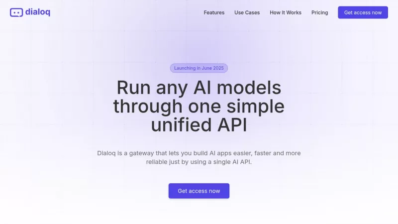 Dialoq AI screenshot