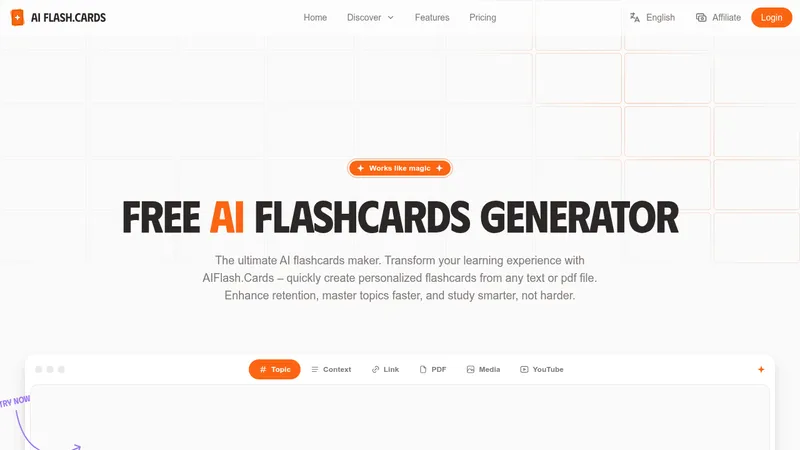 aiflash.cards website
