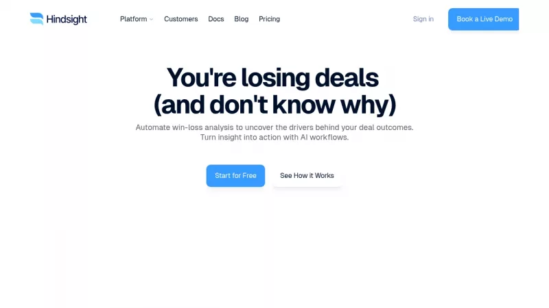 Hindsight screenshot