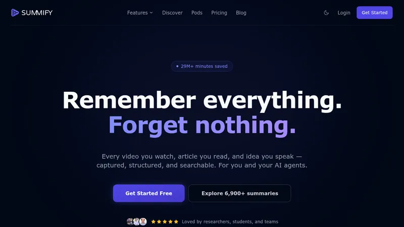 summify website