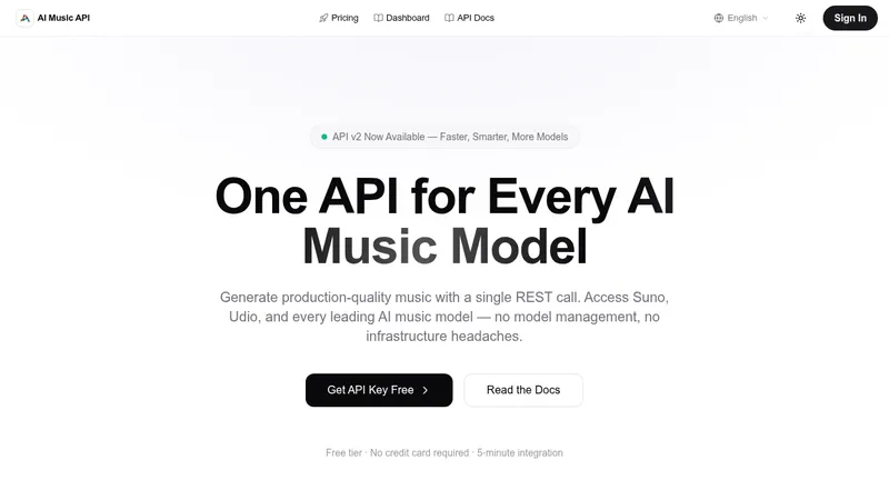 ai music api website