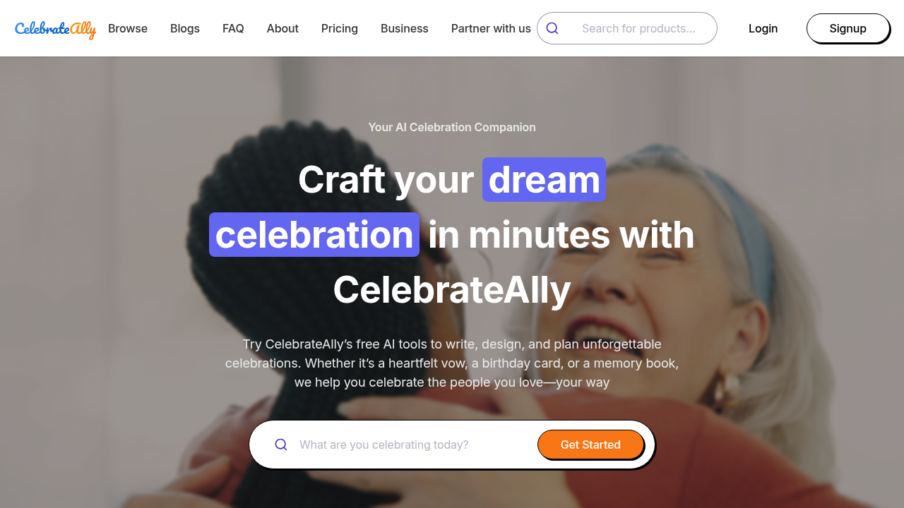 celebrateally website