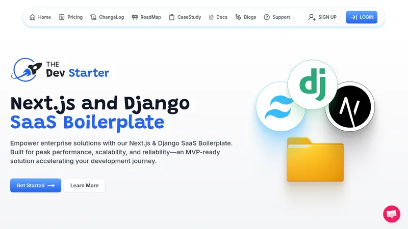 thedevstarter website
