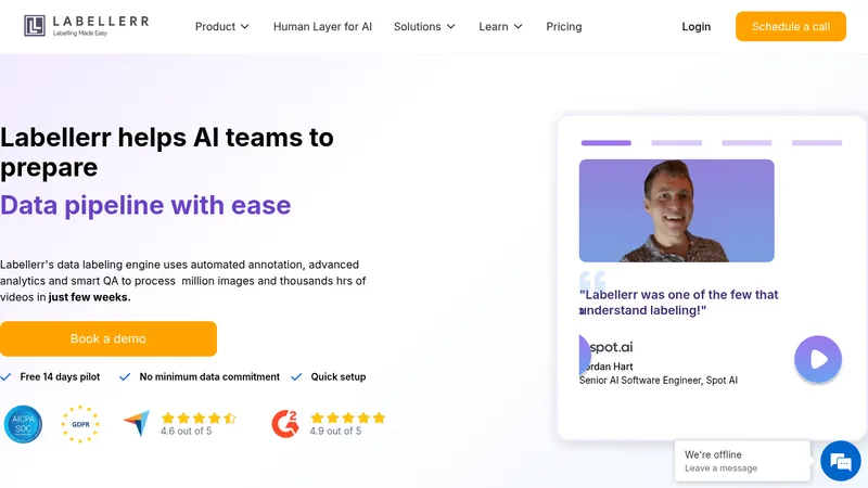 labellerr website