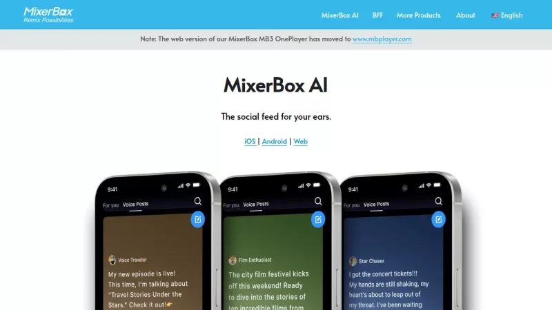 MixerBox AI screenshot